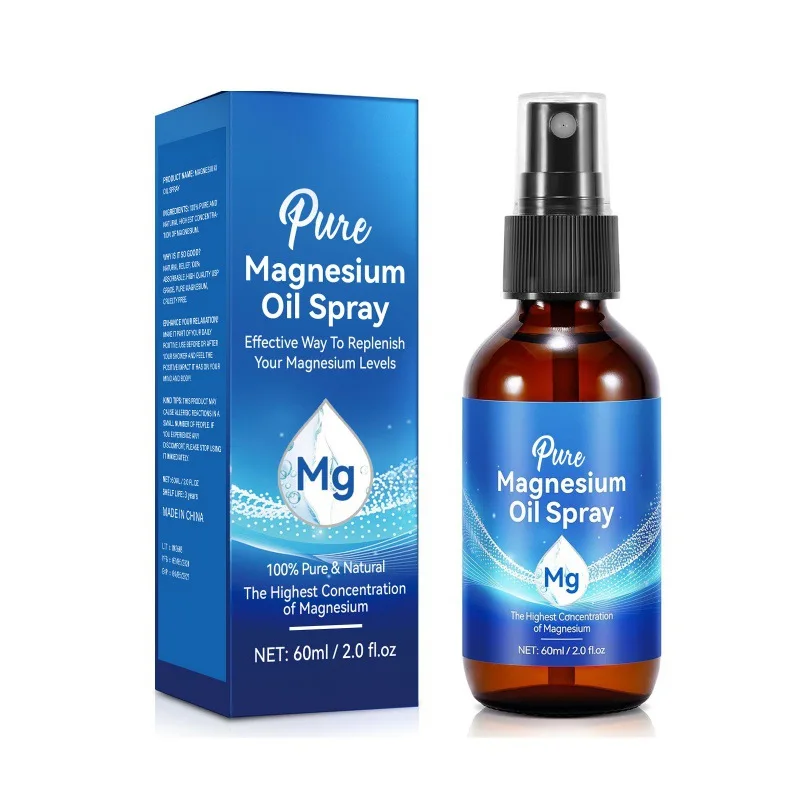 Ready to Ship 60ml Pure Magnesium Oil Spray