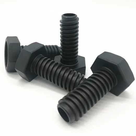 custom Plastic Screw Thumb injection molding Screws Plastic Nylon PA6 Plastic Screw