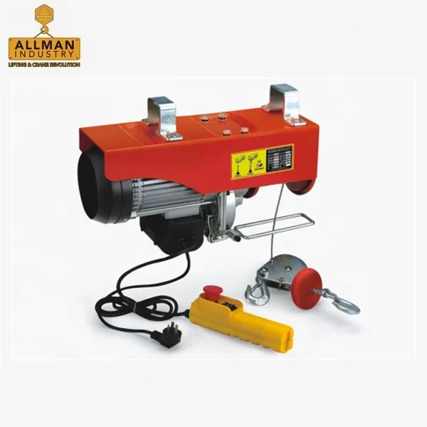 Allman Chap Price PA Hoist 500kg/1000kg 1 Phase Mini Electric Winch