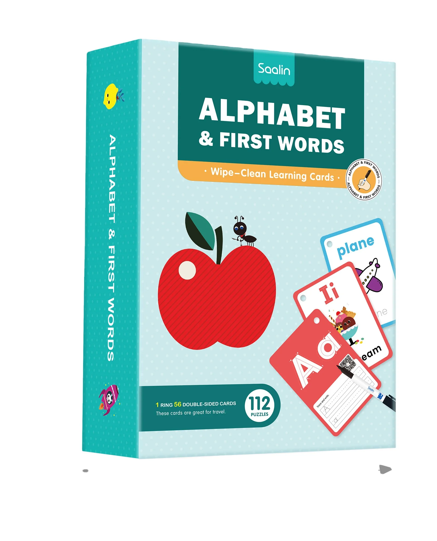 Ready to ship Wipe-Clean Baby Sight Word&Numbers Flash Cards (Wipe Clean Learning Books)