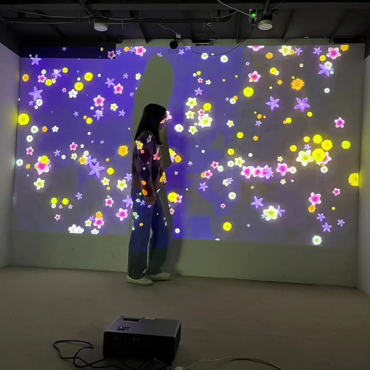 Factory Direct Sales Good Quality Projection Dance Floor Covering Made In China