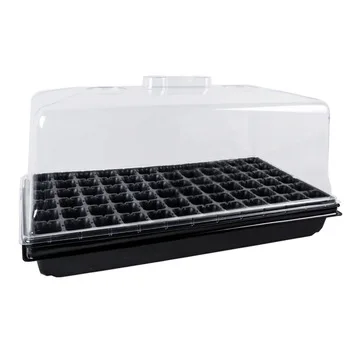 2024 Customization Adjustable Humidity Mini Propagator Seedling Trays Kit Plant Rice Seedling Tray