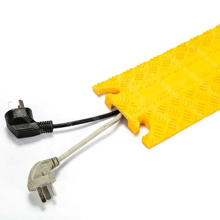 Different channels Removable assembly extension cable cover guard cord protector handicap protector ramp cable protector bumps