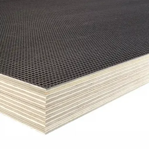 Non-slip 9mm 18mm Black Brown Film Faced Plywood Eucalyptus Hardwood Core WBP Plywood For Flight Case/Tourcase