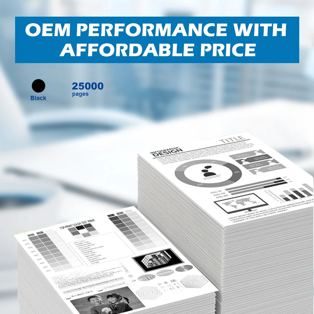 ShinColor Compatible Konica Minolta Tnp63 Tnp-63 Toner Cartridge for Bizhub 4052 4752