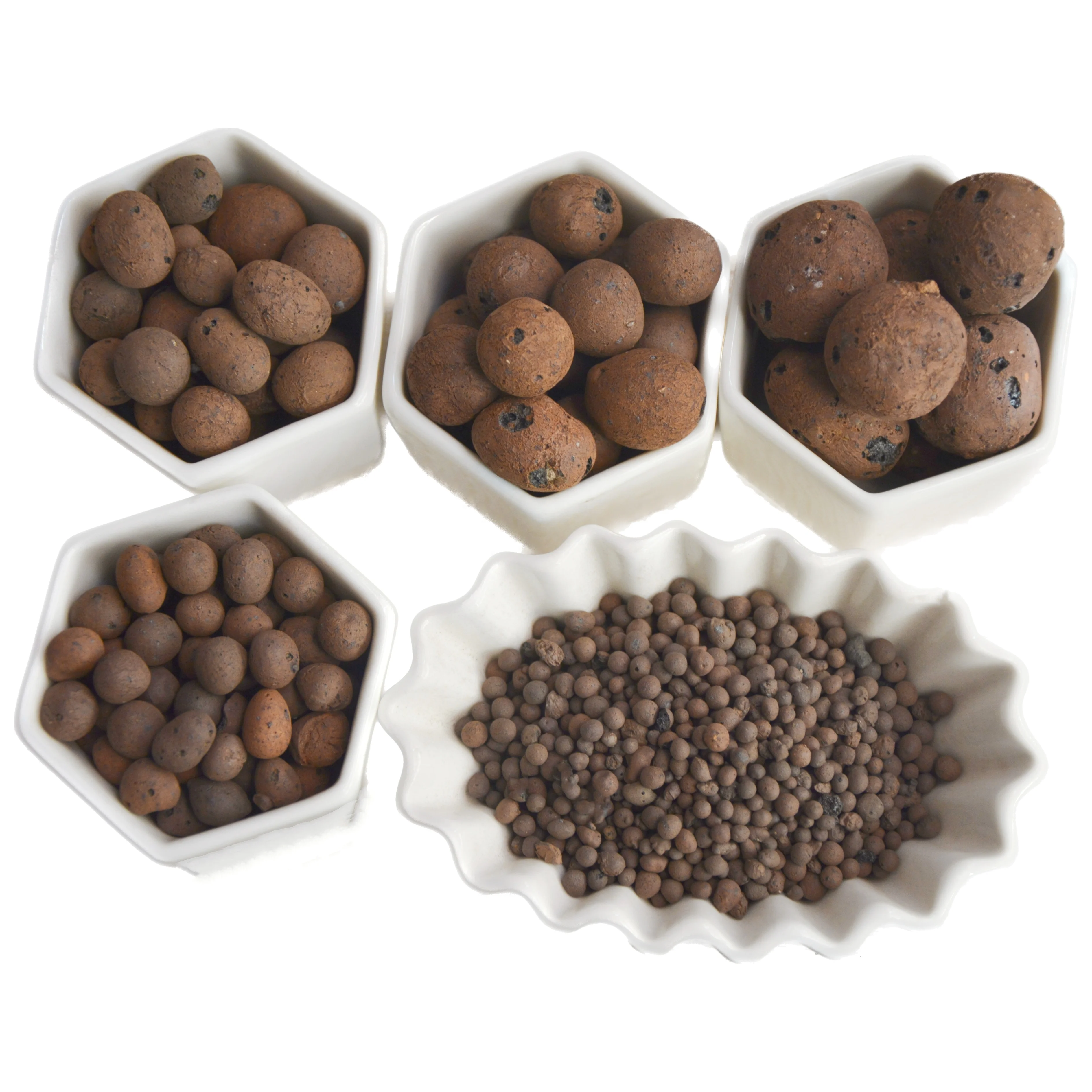 Horticultural Agricultural Ceramsite LECA Expanded Clay Balls Round Ball