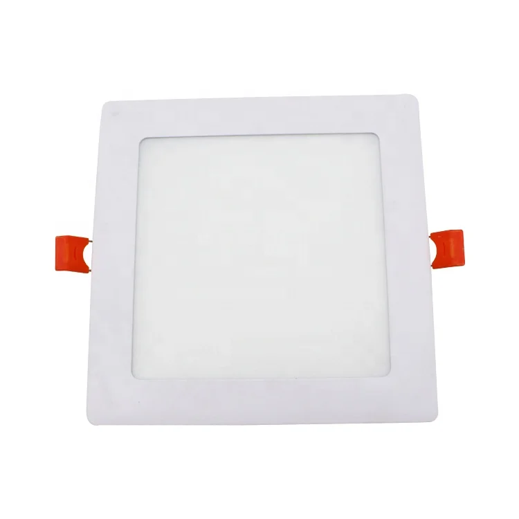 New Design High Quality Commercial Ceiling Ultra Thin Round Square Slim Recessed Led Panel Light