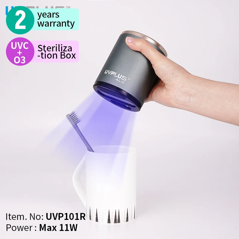 UVPLUS Professional Multifunction Ozone Dental Mask UVC Light LED Sterilization Sterilizer UV Desinfecting Box