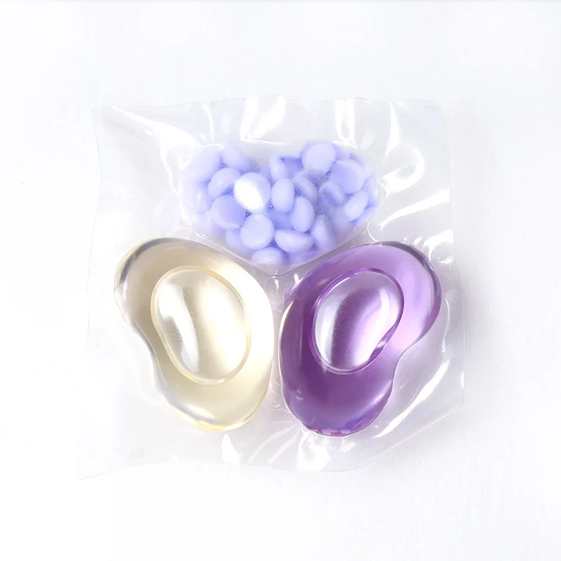 New Design Pva Water Soluble Film Liquid Laundry Detergent Capsule Pods 3 In 1 Washing Detergent Laundry Pods