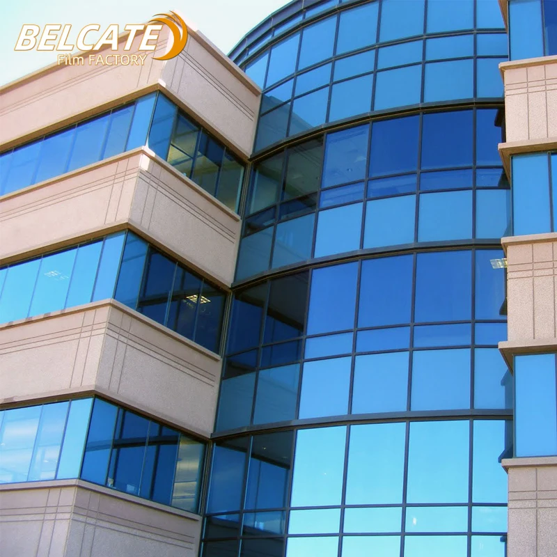 Advanced factory wholesale self-adhesive window protection building film easy to install one-way mirror privacy window film