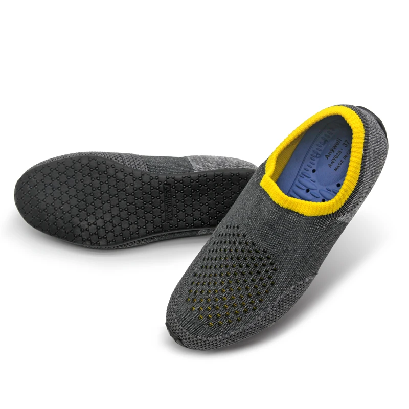 Barefoot Shoes Women Training Sport Grounding Nurse Shoes Earthing Fabric Slip On Zero Drop Outsole For Citywalk Healthy Shoes