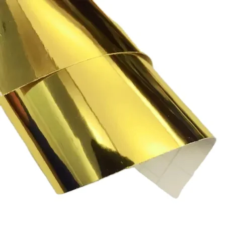 PET Silver Gold Metallic Film PET Self Adhesive Advertising Color Cutting Vinyl PET Cut Vinyl