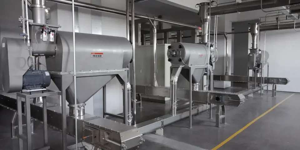 Stainless Steel Rice Corn Starch Powder Sifter Machine Airflow Vibrating Screen Centrifugal Sifter For Cassava Flour Sieving