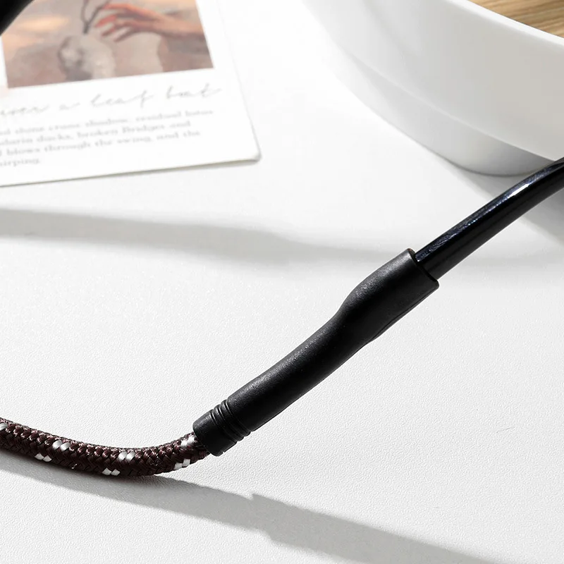Custom Logo Printing Neoprene Sports Sunglass Retainer Neck Cord Eyeglass Holder Eyewear Strap