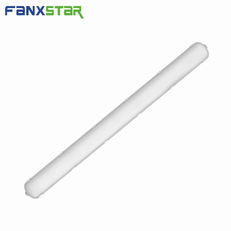 5ft Linear Light Fixture Microwave Motion Sensor 0-10 Volt Dimming Led Batten For Workshop Garage Interior Lighting