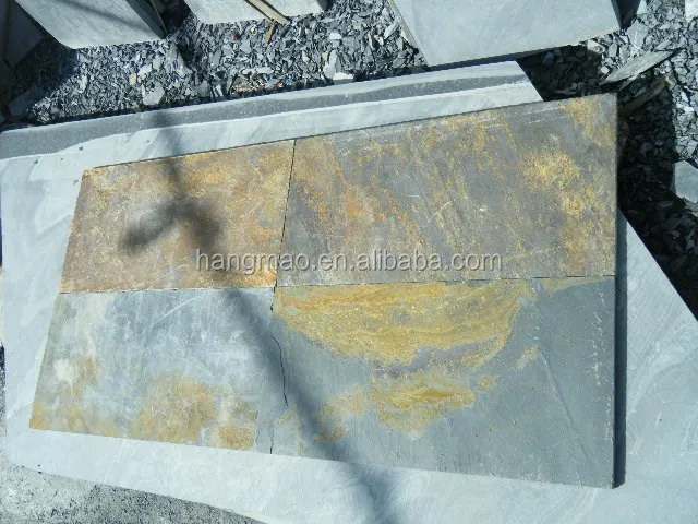 600x300mm Competitive Price Chinese Nature Surface Rusty Slate Floor Tiles