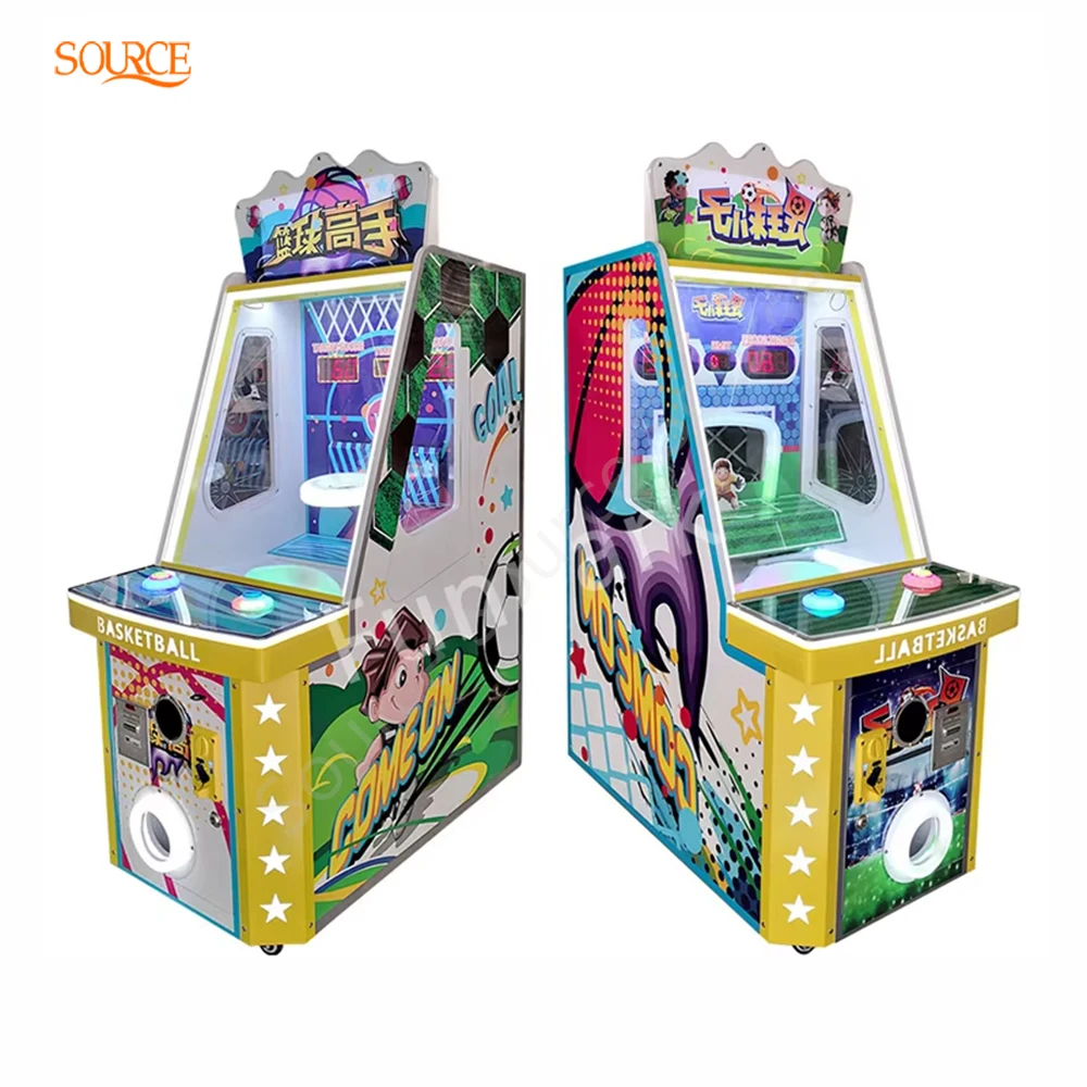 1/2 Player Indoor Amusement Football & Soccer Video Arcade Machine Kids Games & Shooting Racing Usage