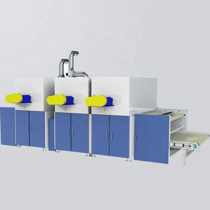 Nonwoven thermal Bonded Wadding polyester fiber oven machine/New type non-woven synthetic fiber oven/Hard cotton Oven