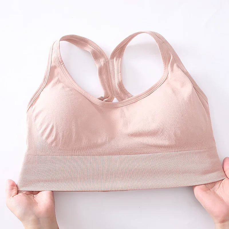 
High Quality Seamless Cotton Underwear Big Size Womens Bra 