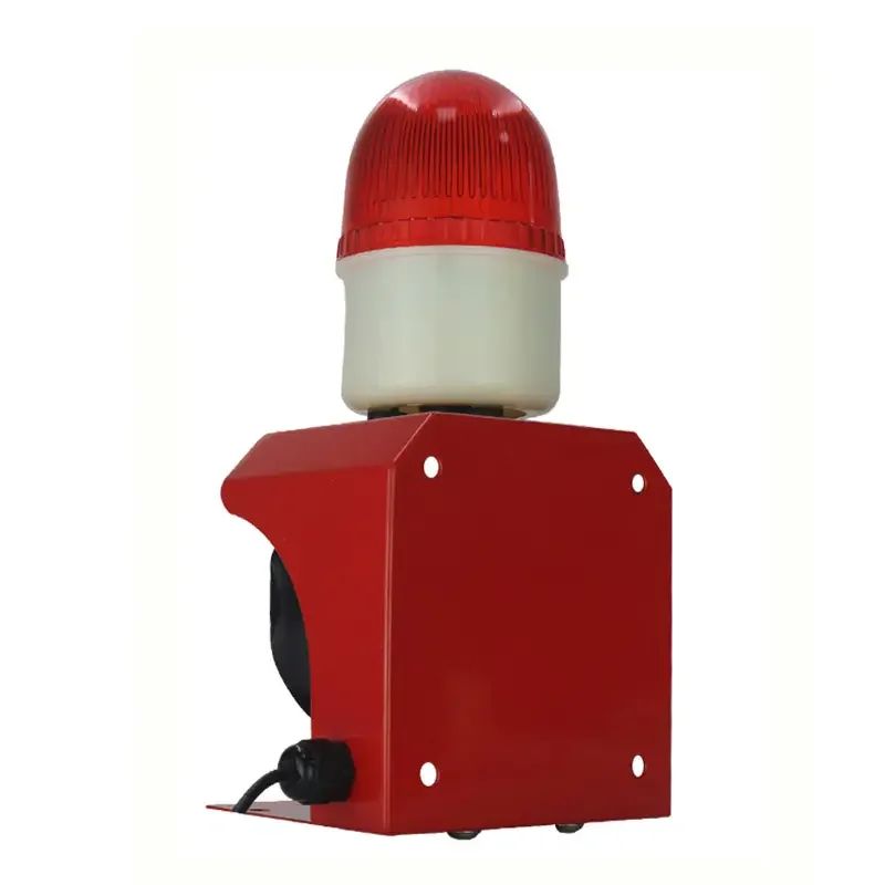 2023 Wireless Standing Volume Adjustable  visual and audible alarm with Horn Alarm Siren Manufacture