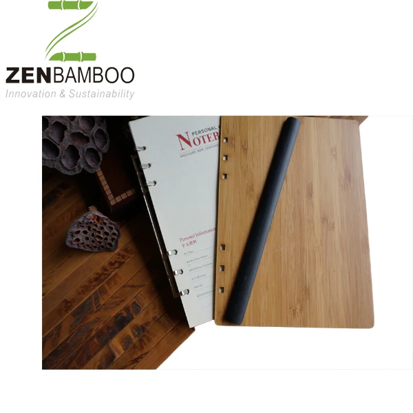 Simple Styled Bamboo Notebook Craft Notebook for Gift
