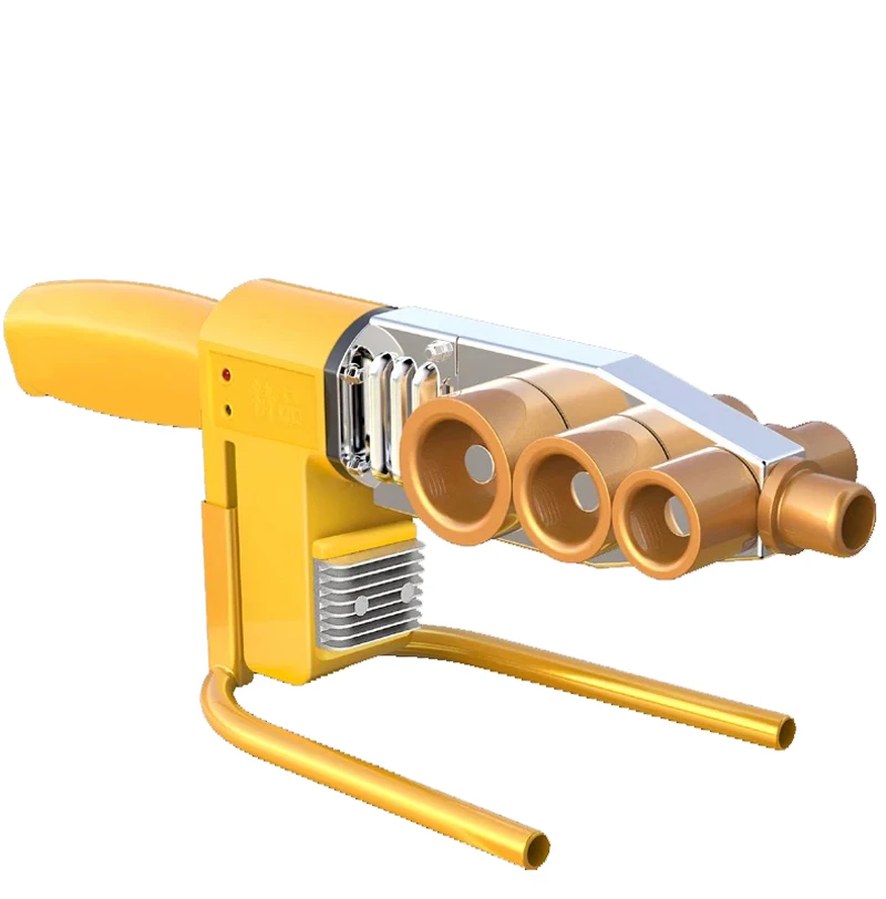 Electronic constant temperature PPR water pipe hot melter PB PE20-63 heat sealing plastic welding machine