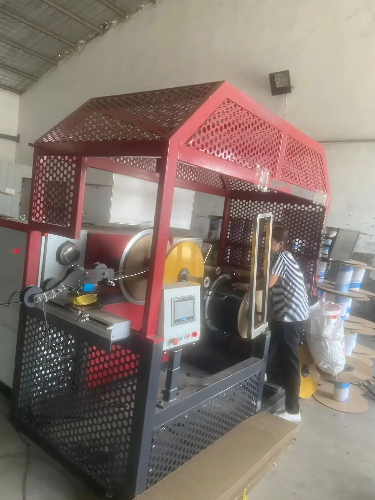 tape agricultural Single blade labyrinth Type Drip irrigation tape production line drip irrigation tape machine manufacturer