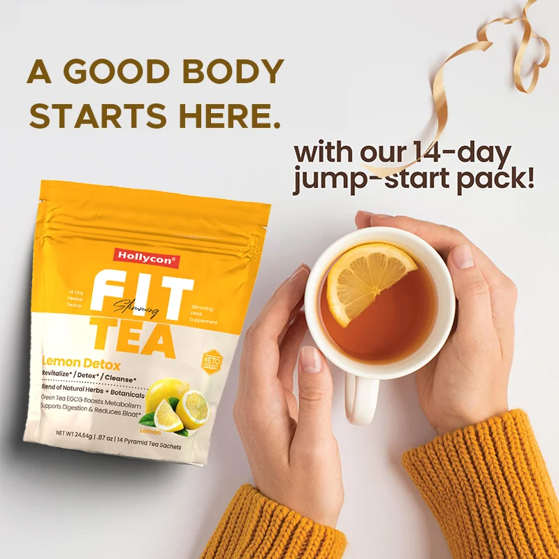 Supplier Supports Weight Management Metabolism Cleansing Promotes Digestion Matcha Fit Tea Slimming Tea Bag 14 Day Herbal Teatox
