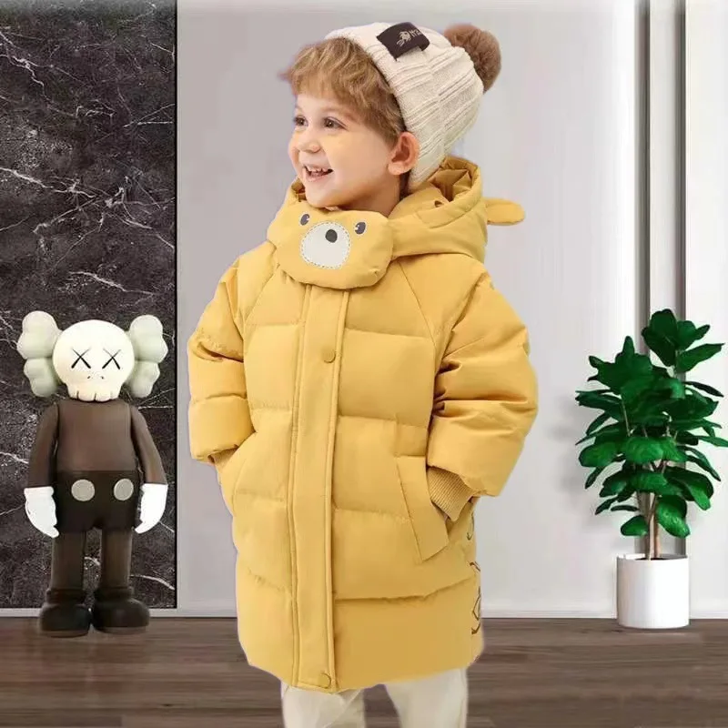 Baby winter thickened cotton coat 4-5 years old