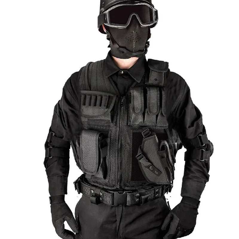 Custom Protect Lightweight Netting Breathable Safety Outdoors Training Tactical Vest
