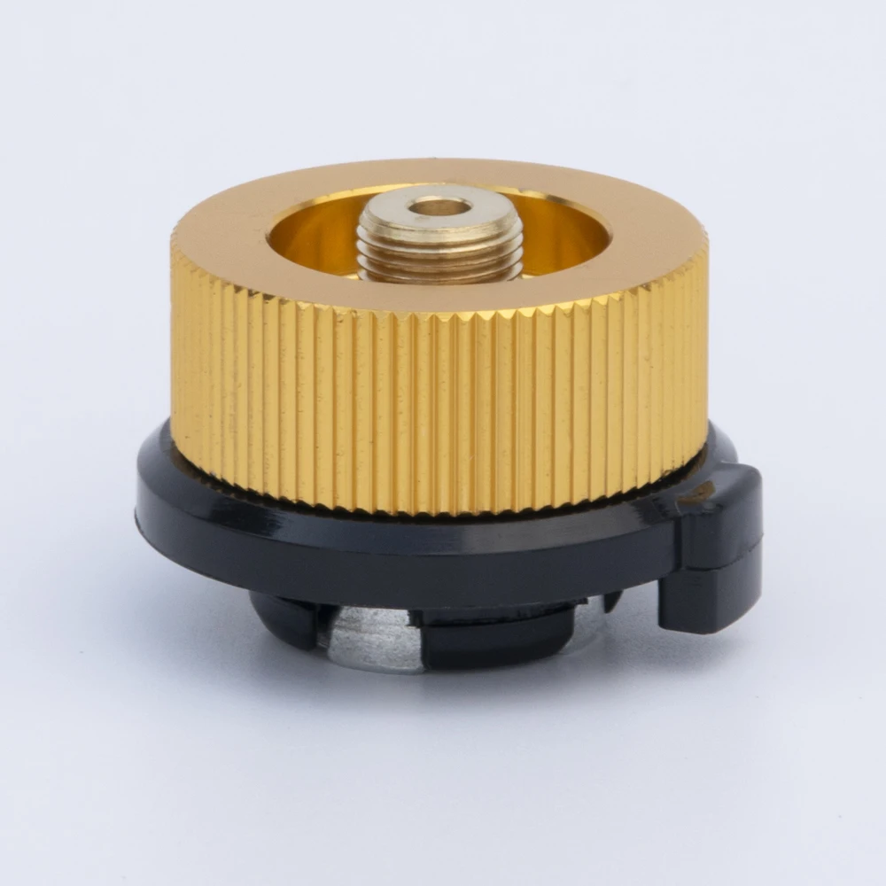 Butane Canister to Screw Gas Cartridge/Lindal Type Valve Adapter