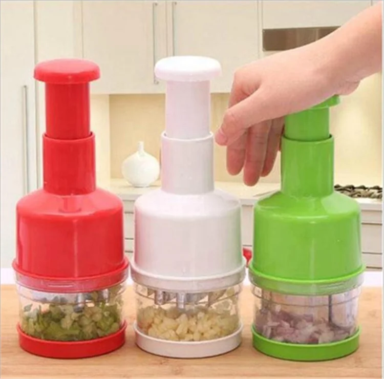 Factory Wholesale Kitchen Garlic Press Vegetable Cutter Grater Fruit Chopper
