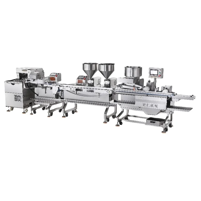 Commercial Loaf Bakery Bread Making Machine Surface Spread Meat Floss Sandwich Bread Automatic Production Line
