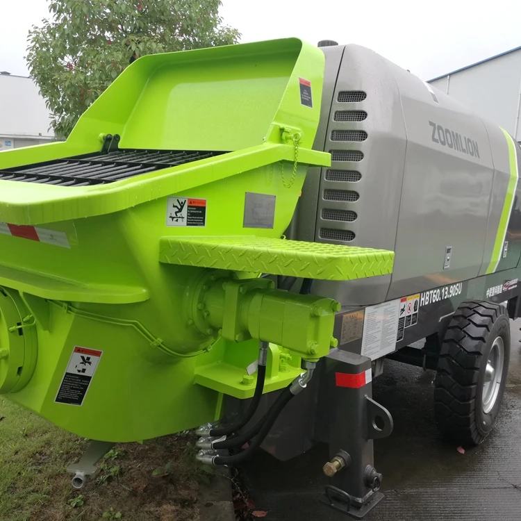 Economical second hand portable electric mini static auto fixed concrete conveying pump ghana