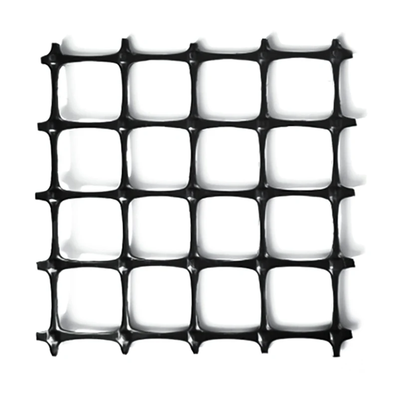 Promotional top quality roadbed reinforcement polypropylene extruded plastic pp biaxial geogrid