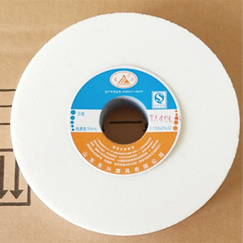high performance durable white corundum ceramic grinding wheel