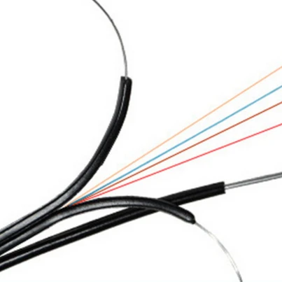 1 core 2core 4core sx os core fibre optique ftth cable outdoor or indoor anatel flat drop cable g652d optical fiber