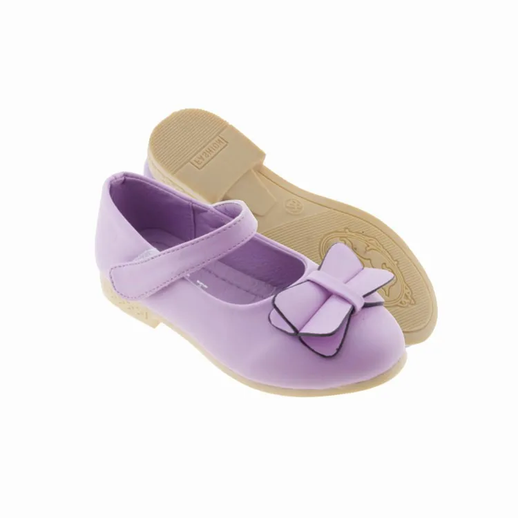 
Модное Новое платье принцессы для девочек; Балетки на плоской подошве new look детские носки-башмачки для детей; С бантом 