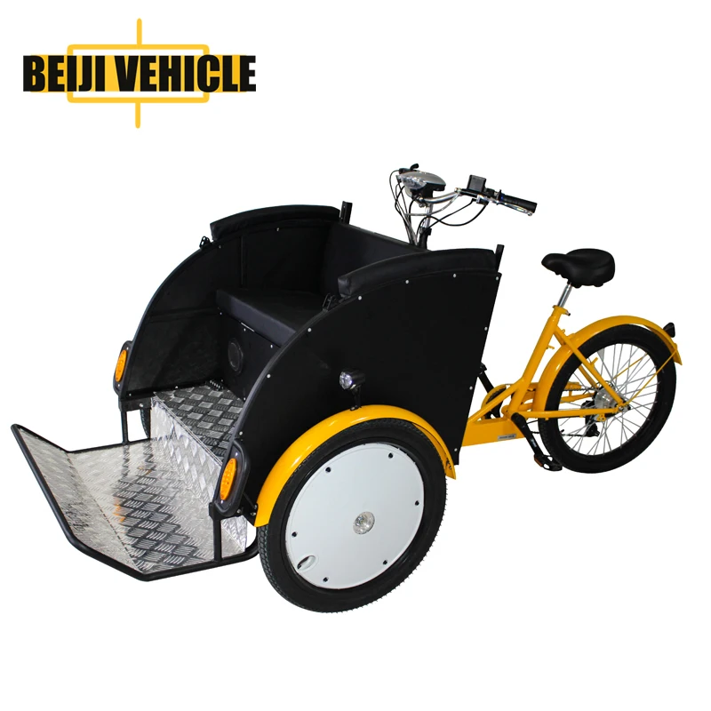 Rickshaw taxi bike for passenger electric tricycle for sale