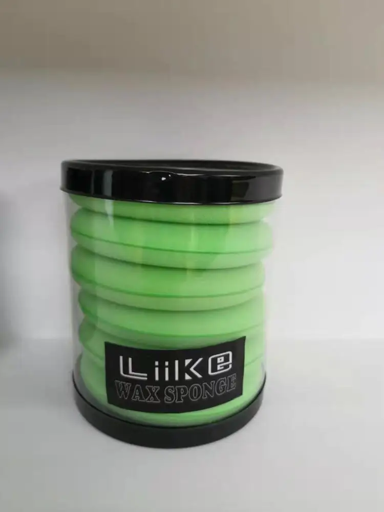 Round shape car cleaning sponge polishing foam pad