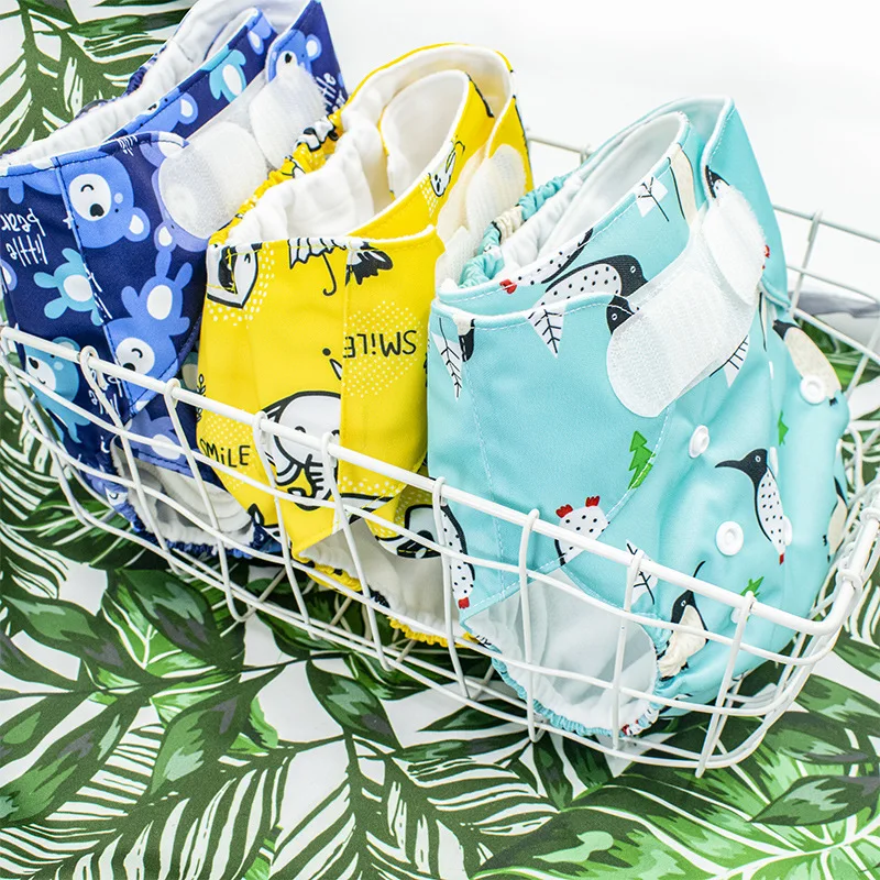 Reusable Cloth Diapers Baby Cloth Diaper for Sale Baby Cloth Diaper Washable OEM ODM Support in LOW MOQ
