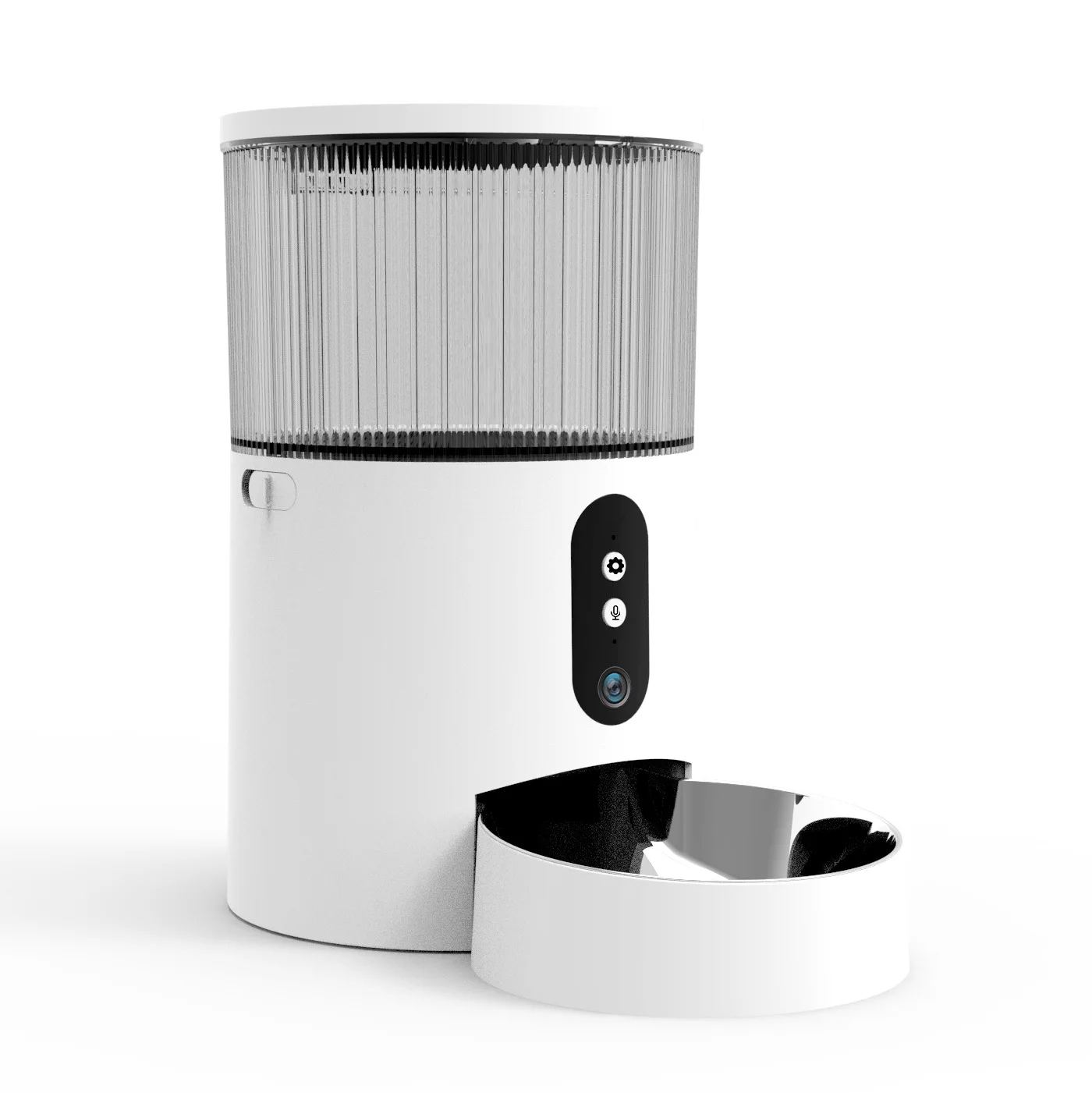 large capacity electronic dog self feeder timed  cat feeding station pet safe automatic feeder automatic identification robot