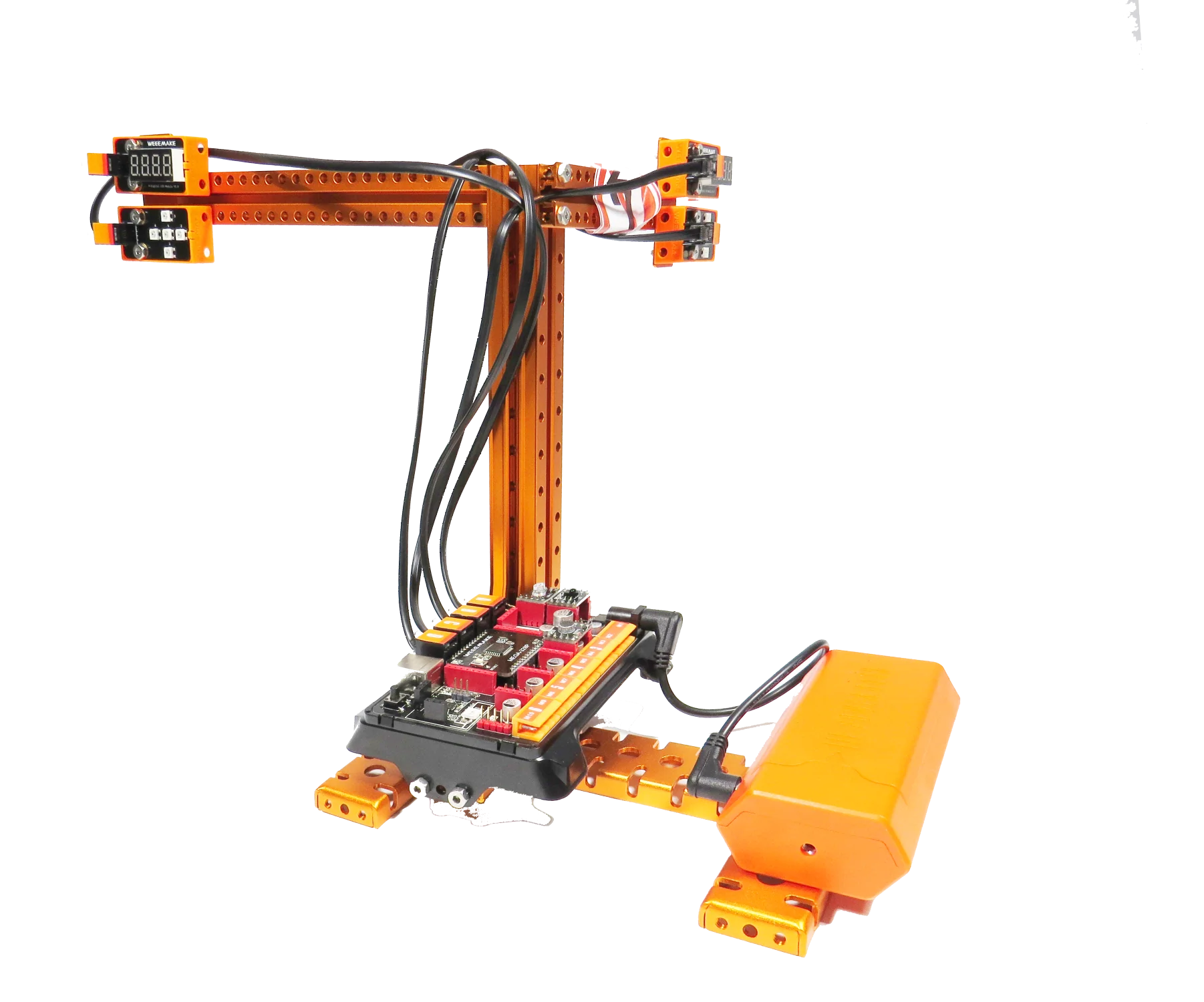 Weeemake Advanced Maker Space Kit Metal Assembly STEM Education for Kids  Programmable Educational DIY Robotic Kit