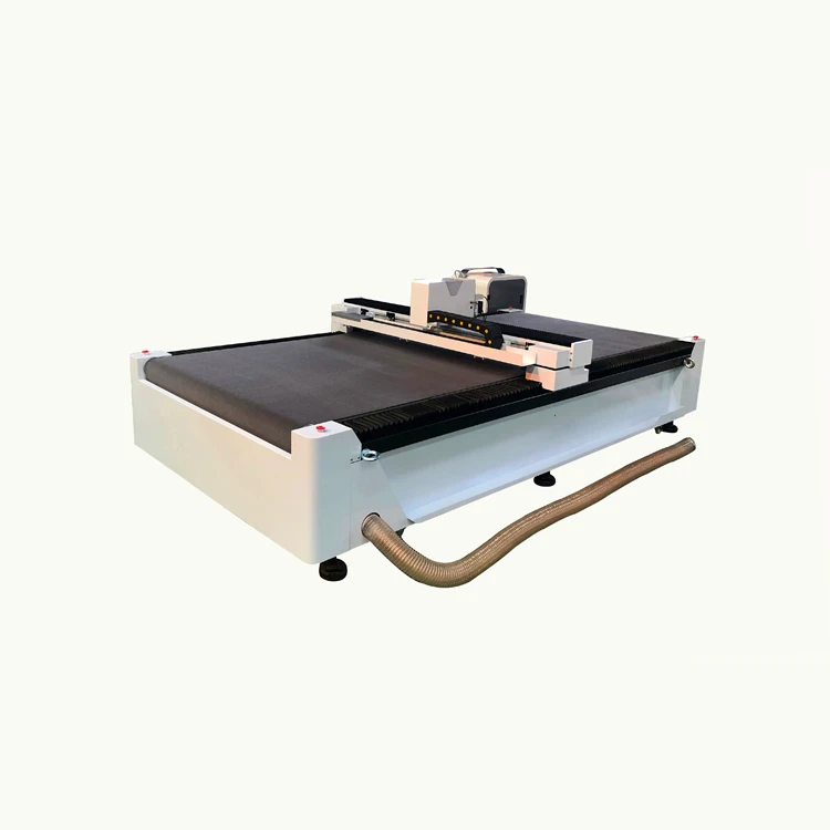 Printed Fabric Clothing CNC Round Knife Garment Pattern Cutting Machine Price