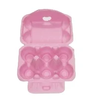 Egg carton wholesale half dozen colored paper pulp empty easter 6 egg cartons packaging recycle