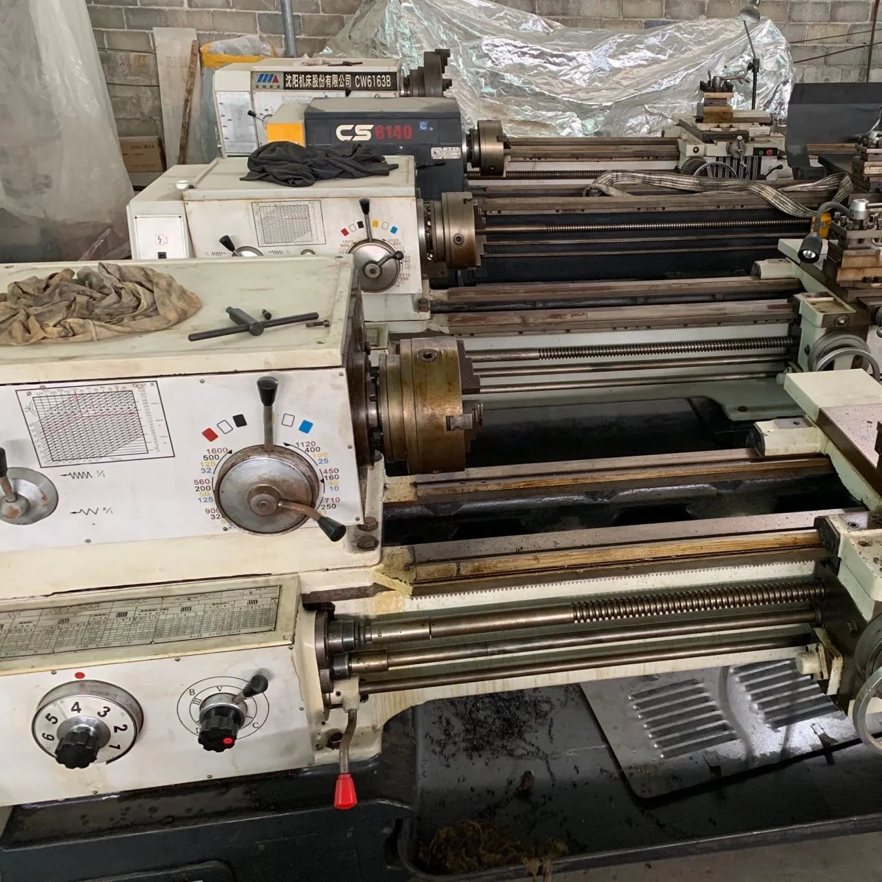 second hands lathe CA6140A 1500 with competitive price