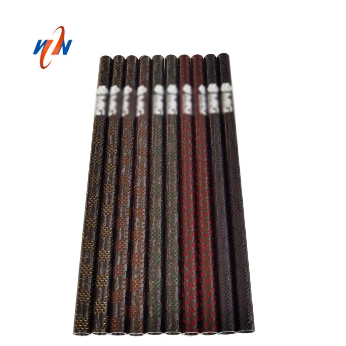 high quality  high strength 3K 3k stwill  surface matte or glossy  carbon fiber telescopic tubes  tripod tube