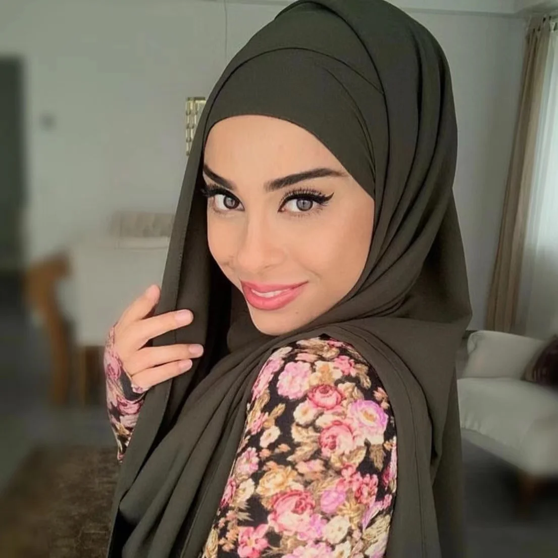 chiffon custom wholesale hijab muslim plain head scarf for women vendor fashion ethnic scarves shawls