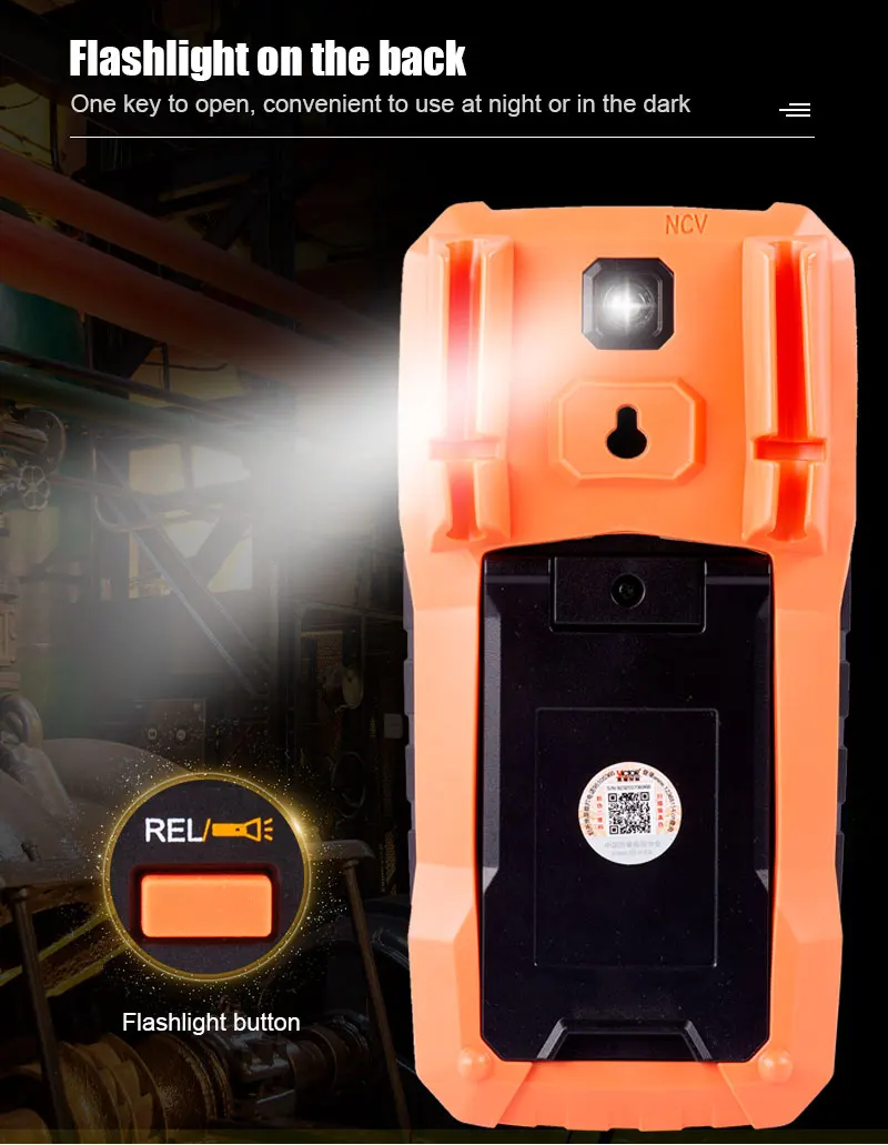 DECCA VC97 digital multimeter New Model Auto Range  AC DC Voltage Current With Temperature Measurement Tester multimeters