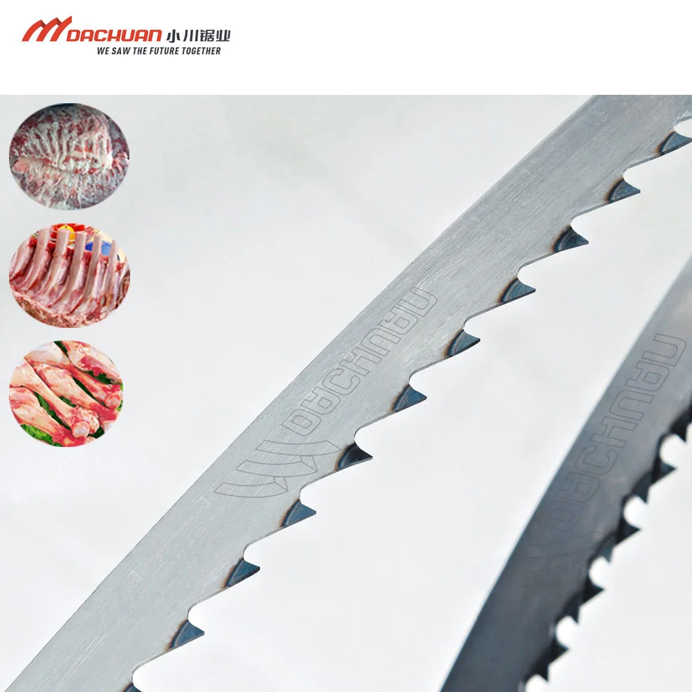 0.55x16x1650mm Meat and bone band saw blades for sawing meat fish and poultry